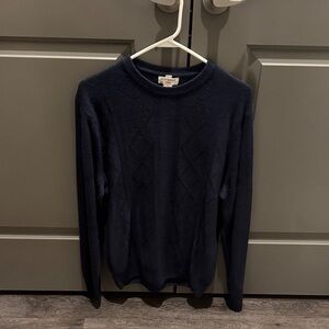 Dockers Men's Dark Blue Crewneck Sweater